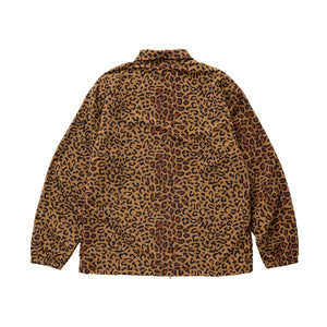 LEOPARD COACH JACKET