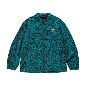 LEOPARD COACH JACKET