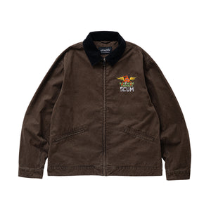 WINGED SECT EMBRO. WORK JACKET