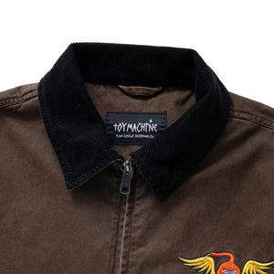 WINGED SECT EMBRO. WORK JACKET