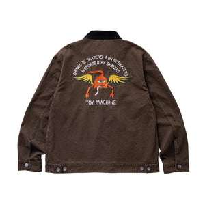 WINGED SECT EMBRO. WORK JACKET