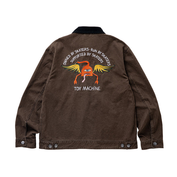 WINGED SECT EMBRO. WORK JACKET