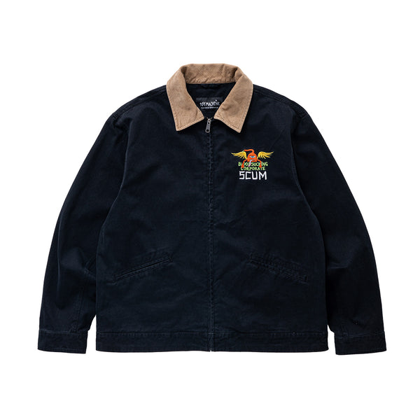 WINGED SECT EMBRO. WORK JACKET