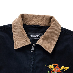 WINGED SECT EMBRO. WORK JACKET