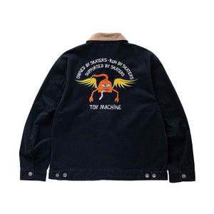 WINGED SECT EMBRO. WORK JACKET