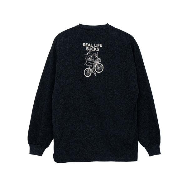 BIKE SECT FADE WASH LONG TEE