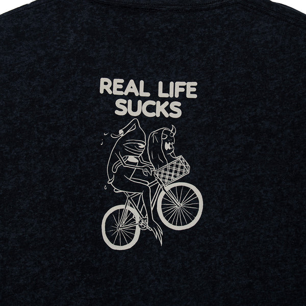 BIKE SECT FADE WASH LONG TEE