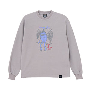 WINGED AXE SECT WAFFLE LONG TEE