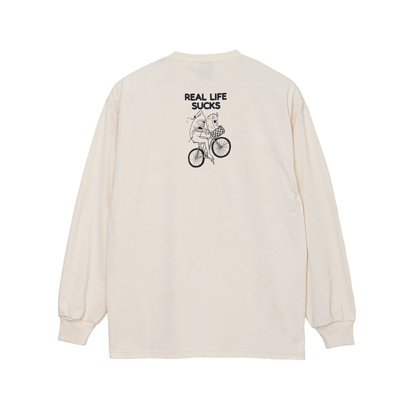 BIKE SECT FADE WASH LONG TEE