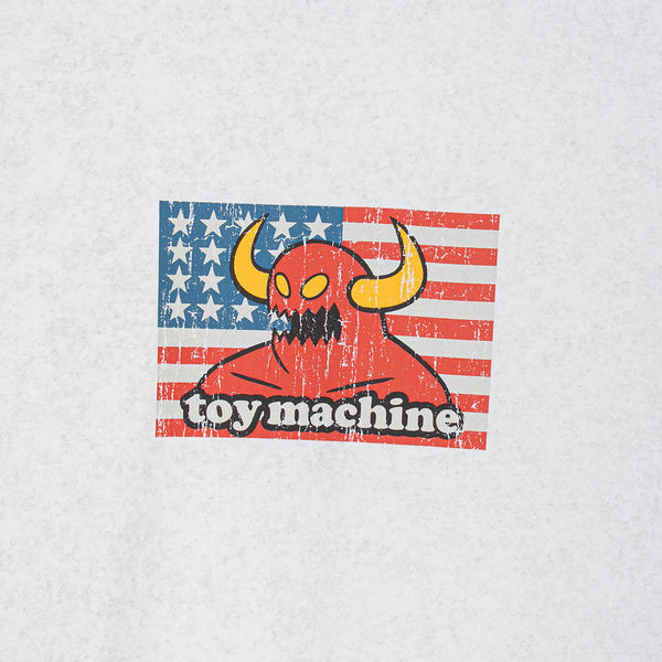 AMERICAN MONSTER FADE WASH LONG TEE