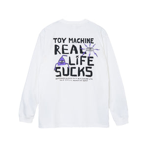 REAL LIFE SUCKS LONG TEE