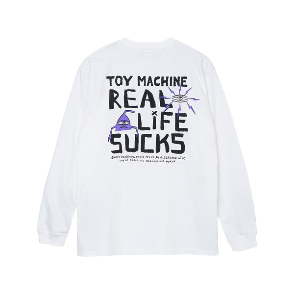 REAL LIFE SUCKS LONG TEE
