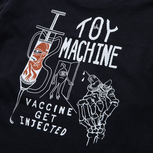 VACCINE GET INJECTED LONG TEE