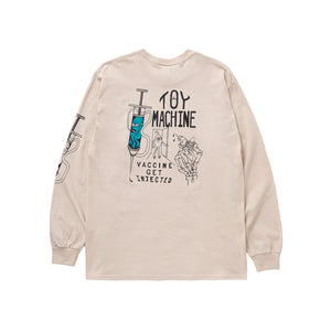 VACCINE GET INJECTED LONG TEE
