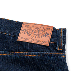 ROBOT & SECT LOOSE STRAIGHT DENIM PANTS