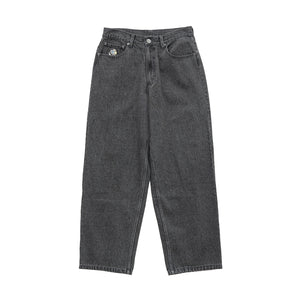 ROBOT & SECT LOOSE STRAIGHT DENIM PANTS