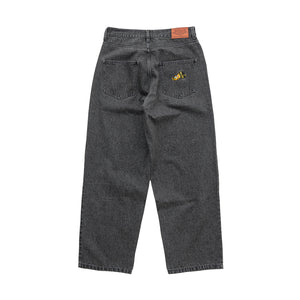 ROBOT & SECT LOOSE STRAIGHT DENIM PANTS