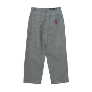 RITUAL SECT LOOSE STRAIGHT DENIM PANTS