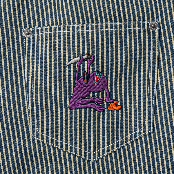 RITUAL SECT LOOSE STRAIGHT DENIM PANTS