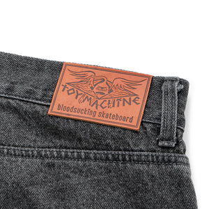 ROBOT & SECT LOOSE STRAIGHT DENIM PANTS