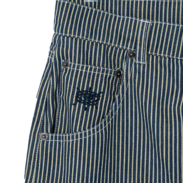 RITUAL SECT LOOSE STRAIGHT DENIM PANTS