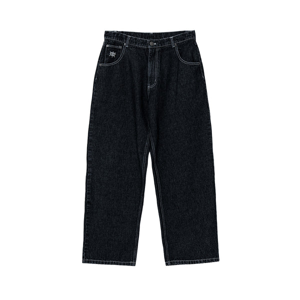 RITUAL SECT LOOSE STRAIGHT DENIM PANTS