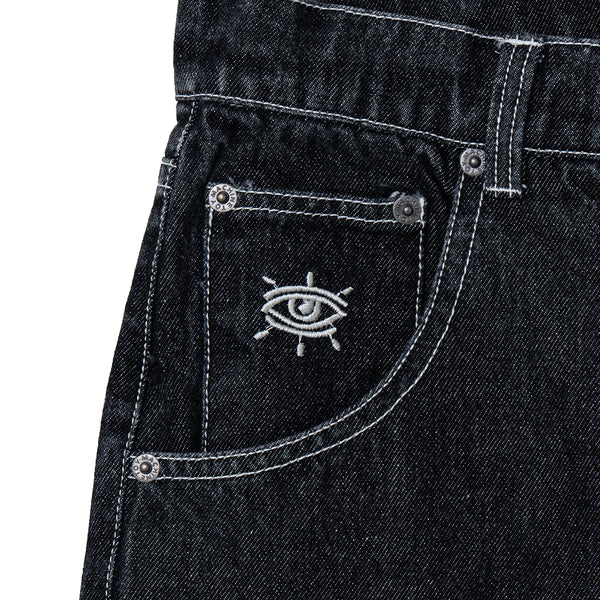 RITUAL SECT LOOSE STRAIGHT DENIM PANTS