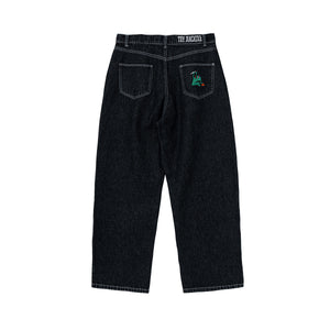 RITUAL SECT LOOSE STRAIGHT DENIM PANTS