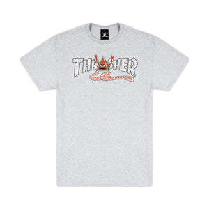 THR X TOY MACHINE PYRAMID SS TEE