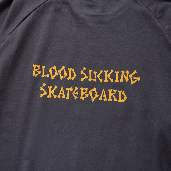 DEVIL CAT SKELTON 3/4 SLEEVE TEE