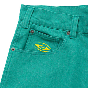 EARLY SECT COLOR DENIM SHORTS