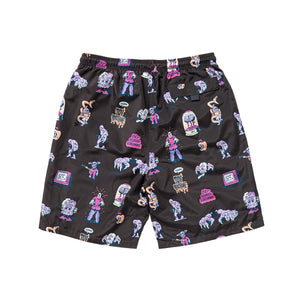 YOZI TOYMACHINE DRY PRINT SHORTS