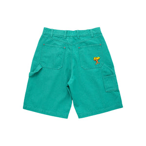 EARLY SECT COLOR DENIM SHORTS