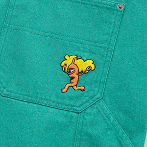 EARLY SECT COLOR DENIM SHORTS