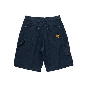 EARLY SECT COLOR DENIM SHORTS