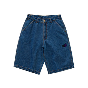 SECT EYE DENIM SHORT PANTS