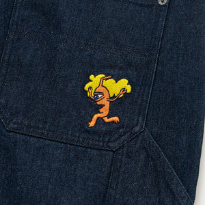 EARLY SECT COLOR DENIM SHORTS