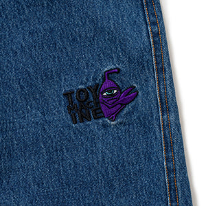 SECT EYE DENIM SHORT PANTS