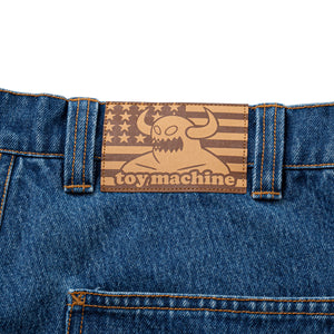 SECT EYE DENIM SHORT PANTS