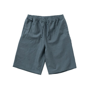 COTTON SLUB CARAPENTER EASY SHORT PANTS