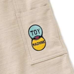 COTTON SLUB CARAPENTER EASY SHORT PANTS