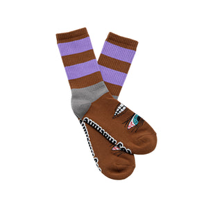 ANGRY EYE STRIPE SOCKS