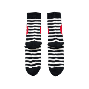 NO SCOOTER STRIPE SOCKS