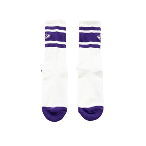 WATCHING EMBROIDERED SOCKS