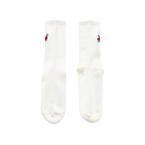 DEVIL CAT EMBROIDERED SOCKS