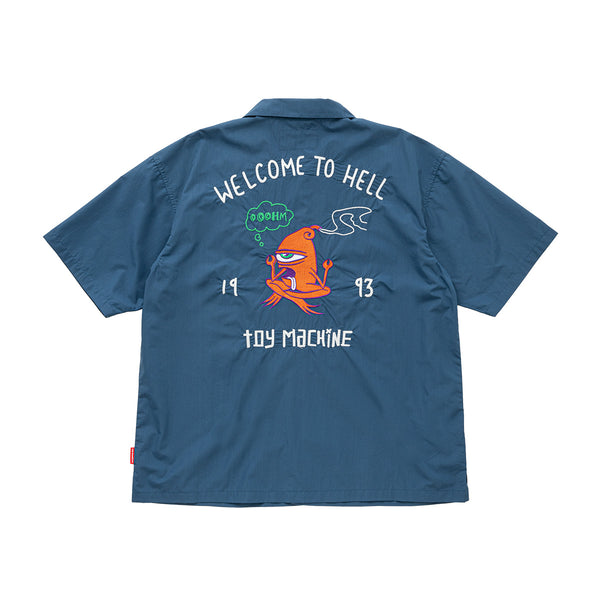 WELCOME TO HELL POPLYN SS SHIRTS