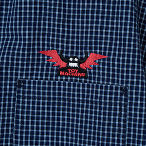 WINGED MONSTER SEERSUCKER CHECK SS SHIRTS