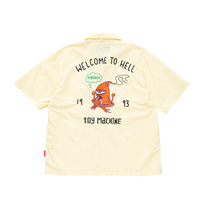 WELCOME TO HELL POPLYN SS SHIRTS