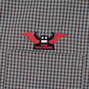 WINGED MONSTER SEERSUCKER CHECK SS SHIRTS