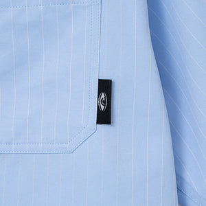 HELLO SECT STRIPE WORK SHIRTS